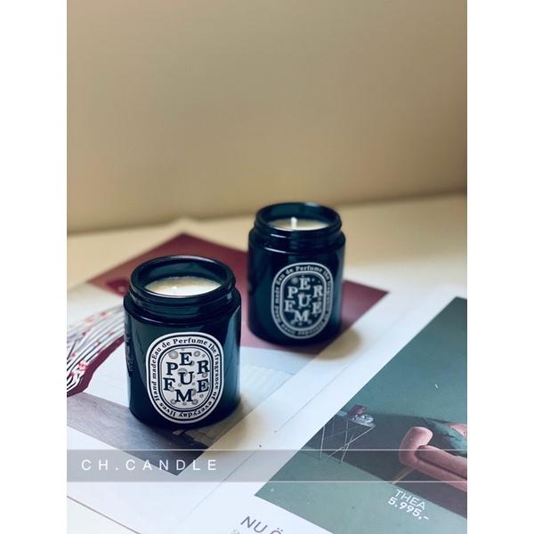 CH.CANDLE 韓國香氛貼紙 容器貼紙 黑白底兩款 香水容器貼紙-細節圖6