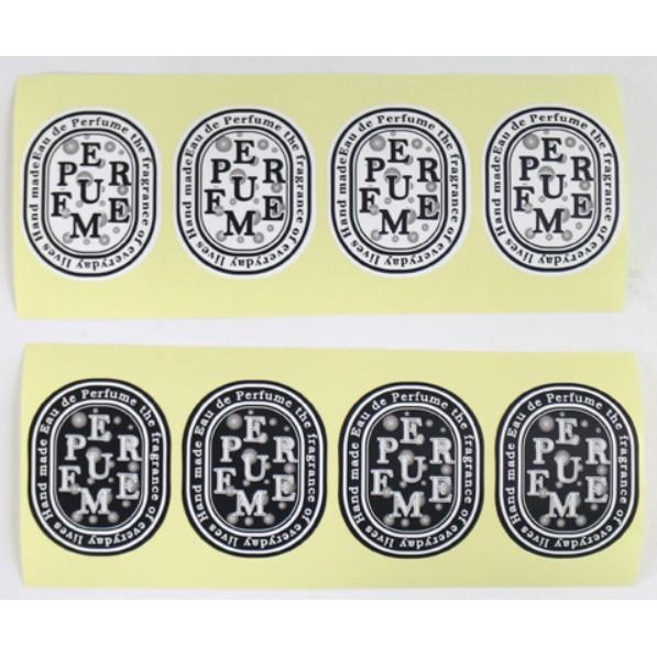 CH.CANDLE 韓國香氛貼紙 容器貼紙 黑白底兩款 香水容器貼紙-細節圖7