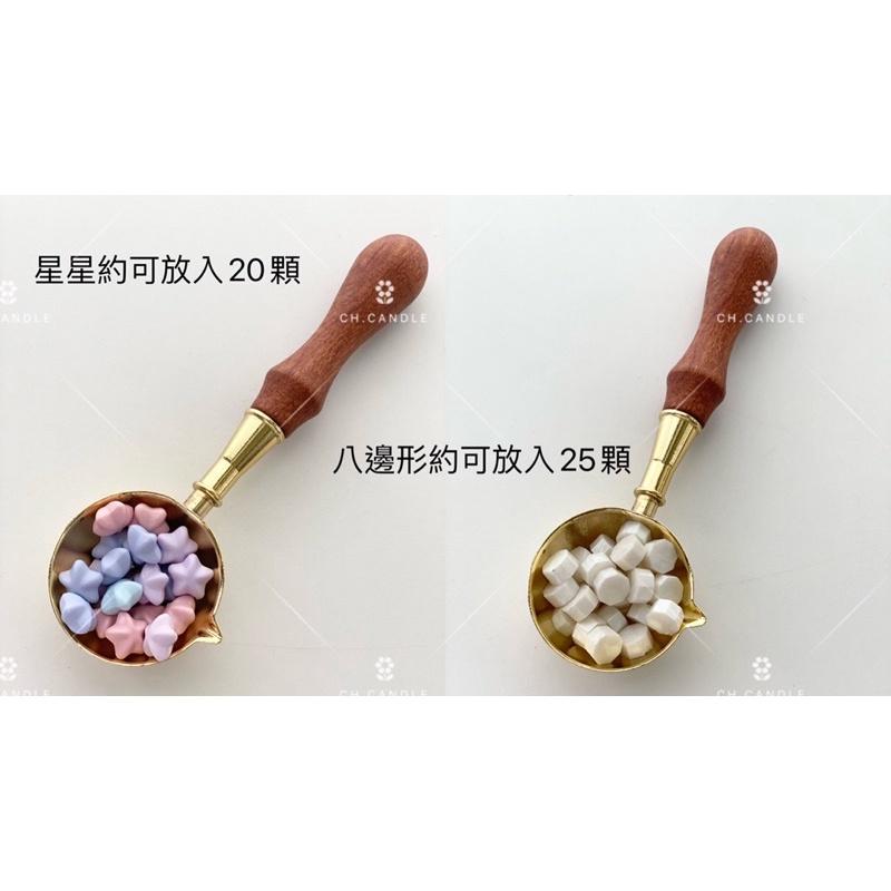 CH.CANDLE 巨無霸木柄火漆勺 火漆勺 封蠟勺 火漆 花梨木勺-細節圖2