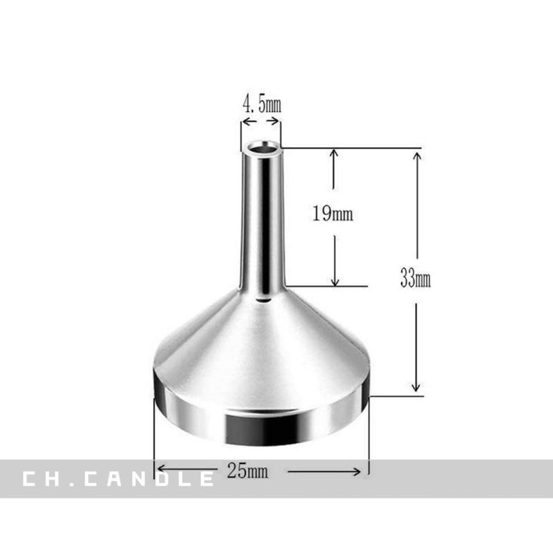 CH.CANDLE 金屬漏斗 品質好 迷你漏斗 小漏斗 穩固 液體漏斗 漏斗 香水漏斗-細節圖5