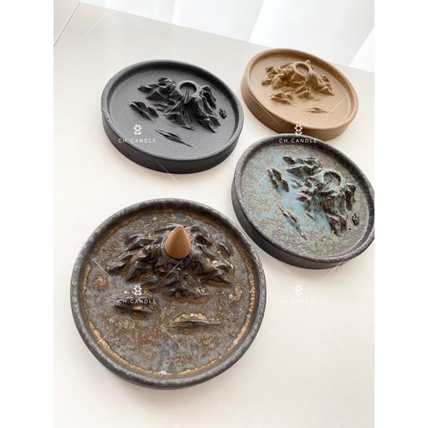 CH.CANDLE 倒流香 線香盤 線香 香道 incense all 香椎 塔香-細節圖2