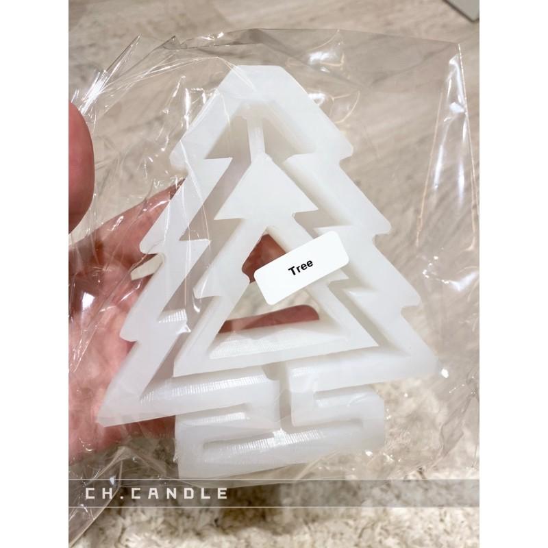 CH.CANDLE 獨家販售 韓國線香課程 聖誕樹造型線香托矽膠模具 聖誕節來點不一樣🎄-細節圖3