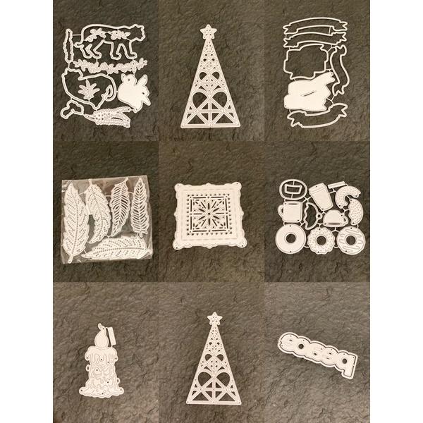 CH.CANDLE 第五區 碳鋼刀模 切模 卡片 手帳 韓國線香 sizzix 壓花刀模機 壓花切模機 卡片刀模-細節圖2