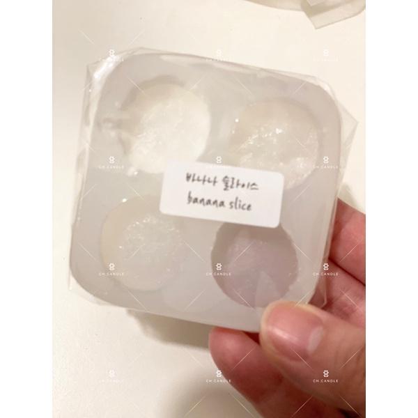 CH.CANDLE 韓國矽膠模具 職人手作 蠟燭上的裝飾物 迷你oreo 核桃 杏仁 香蕉 胡桃 new kcca-細節圖2