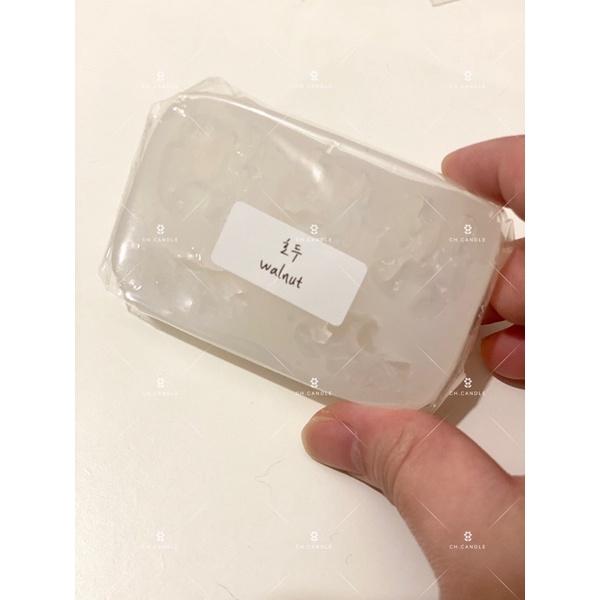 CH.CANDLE 韓國矽膠模具 職人手作 蠟燭上的裝飾物 迷你oreo 核桃 杏仁 香蕉 胡桃 new kcca-細節圖3