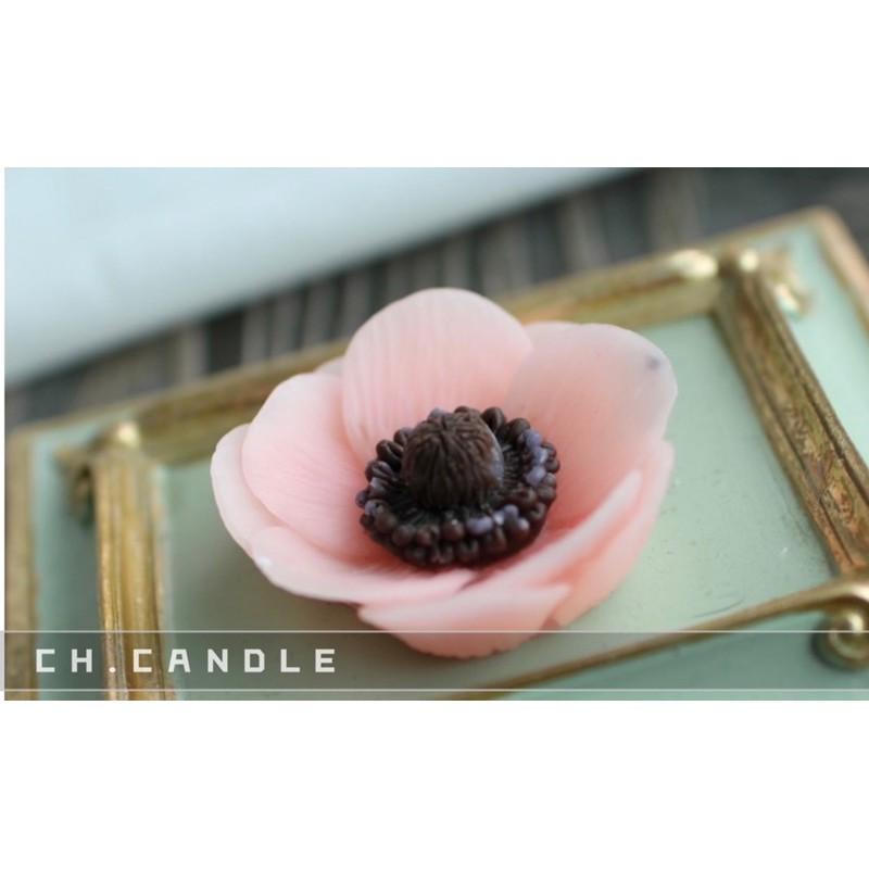 CH.CANDLE 大朵 海葵花/銀蓮花 韓國矽膠模具 職人手作-細節圖3
