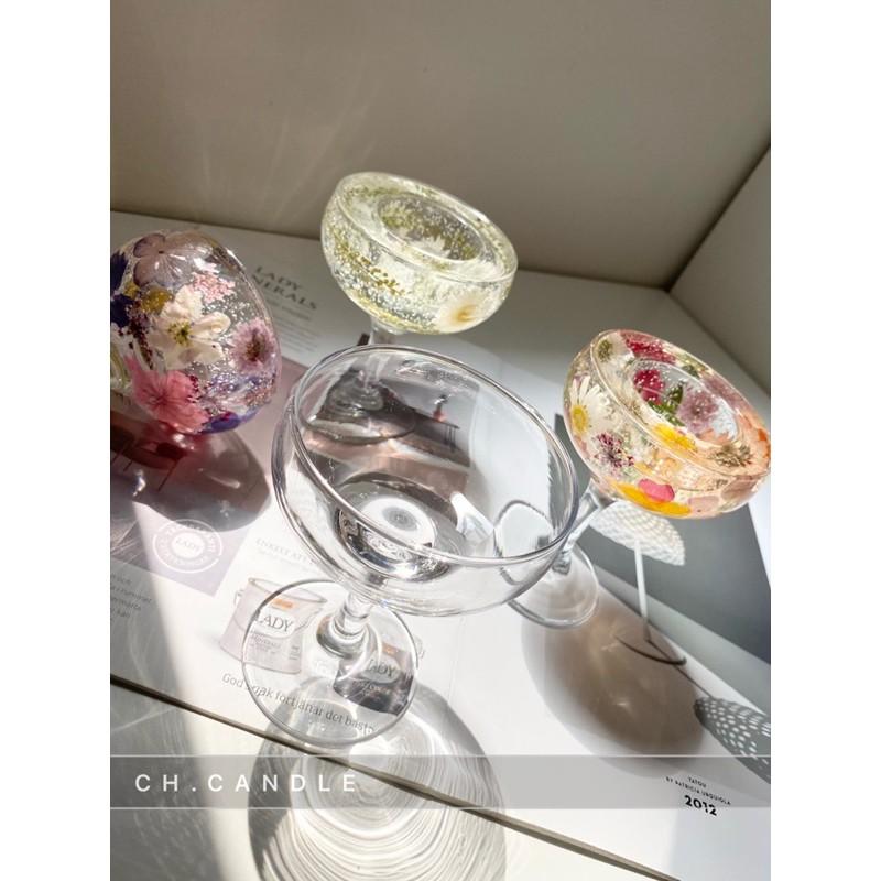 CH.CANDLE 香氛蠟燭 燭台杯 果凍蠟燭燭台 塔杯 飲品杯 138ml 凝膠燭台-細節圖8