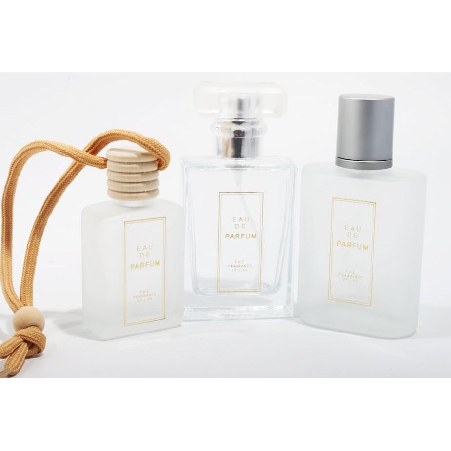 CH.CANDLE 韓國貼紙 透明金邊框香水瓶透明貼紙 芳香噴霧 噴霧瓶 香水貼紙-細節圖2