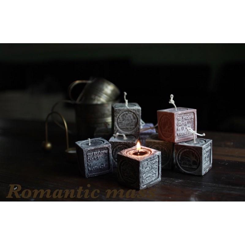 CH.CANDLE 獨家販售 韓國職人手作 正方形復古/平滑 馬賽皂 造型矽膠模具-細節圖2