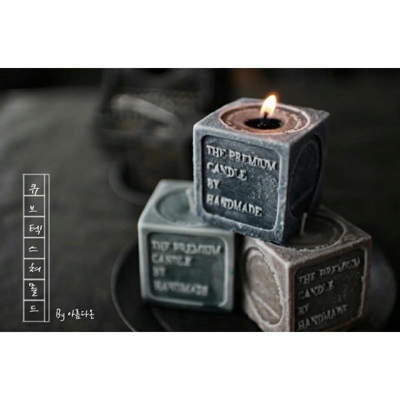 CH.CANDLE 獨家販售 韓國職人手作 正方形復古/平滑 馬賽皂 造型矽膠模具-細節圖3