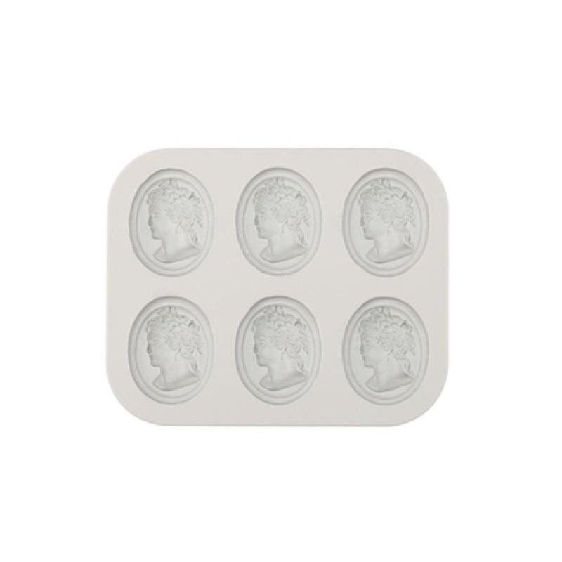 CH.CANDLE 復古人頭像矽膠模具文藝復興雕像藝術 耐高溫模具 精細人頭像Candleworks 韓國-細節圖4