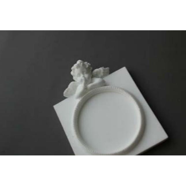 CH.CANDLE 獨家販售 韓國石膏證書課程 IACA 矽膠模具 石膏模具 香氛石膏 相框 花邊框 復古相框-細節圖7