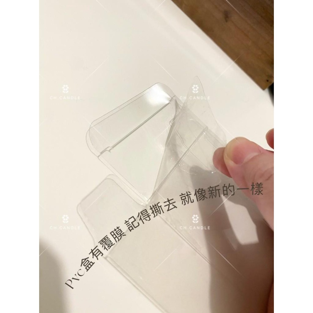 CH.CANDLE 8x8x2 覆膜 不刮傷  透明pvc盒 100入區 茶蠟盒 四顆裝包裝盒 茶燭 蠟燭禮盒-細節圖3