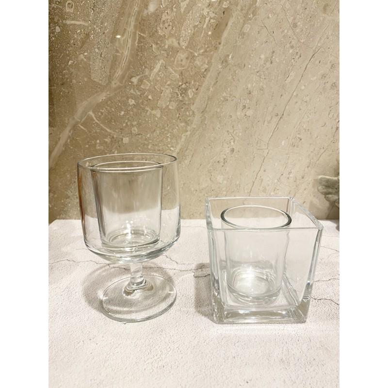 CH.CANDLE  果凍燭台杯 100ml 內杯 香氛蠟燭 燭台杯 小容量蠟燭杯 蠟燭容器 大方杯內燭台-細節圖3