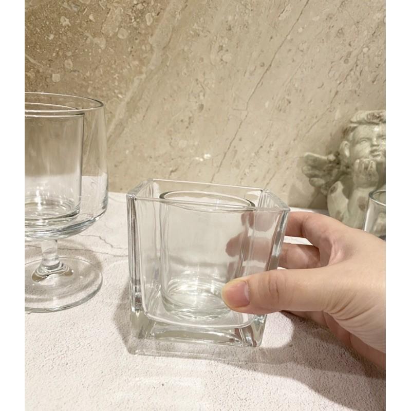 CH.CANDLE  果凍燭台杯 100ml 內杯 香氛蠟燭 燭台杯 小容量蠟燭杯 蠟燭容器 大方杯內燭台-細節圖5