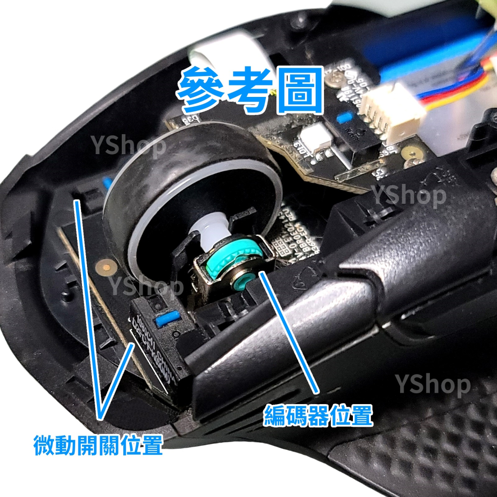 TTC 綠輪 綠芯 編碼器 精準定位刻度 滑鼠編碼器 滾輪編碼器 滾輪 滑鼠 滾輪 故障 維修-細節圖4