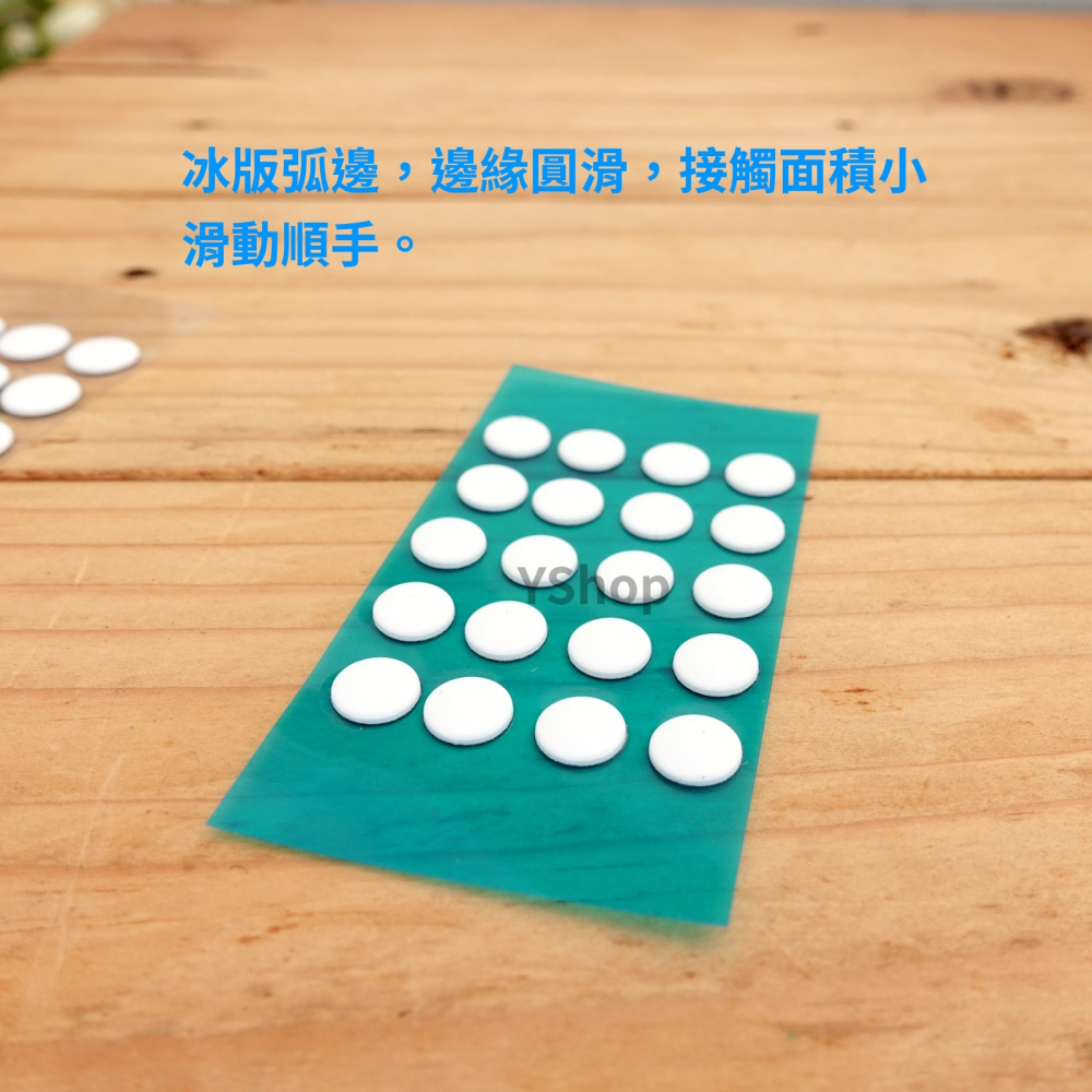 小圓點 冰版弧邊 通用鼠腳貼 加厚版厚度1mm 鼠腳貼 滑鼠腳貼 鼠腳 鼠貼 小圓點腳貼-細節圖4