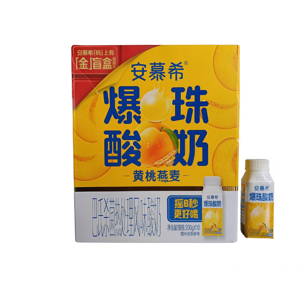 黃桃燕麥爆珠