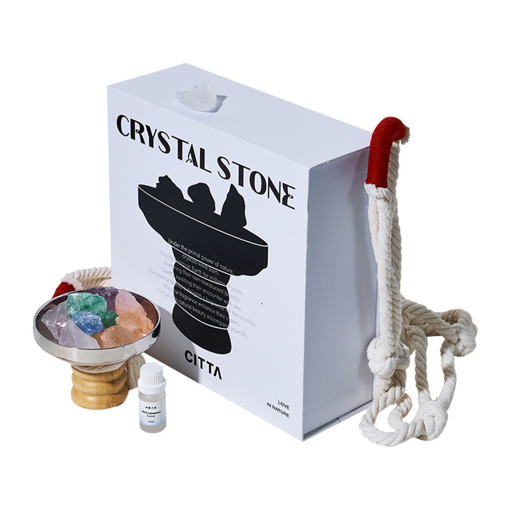 【禮盒網袋套組】CITTA進口擴香石 香氛精油 薰香 晶岩香薰石 聖誕禮物 聖誕節交換禮物 尾牙 贈品 生日禮物-細節圖2