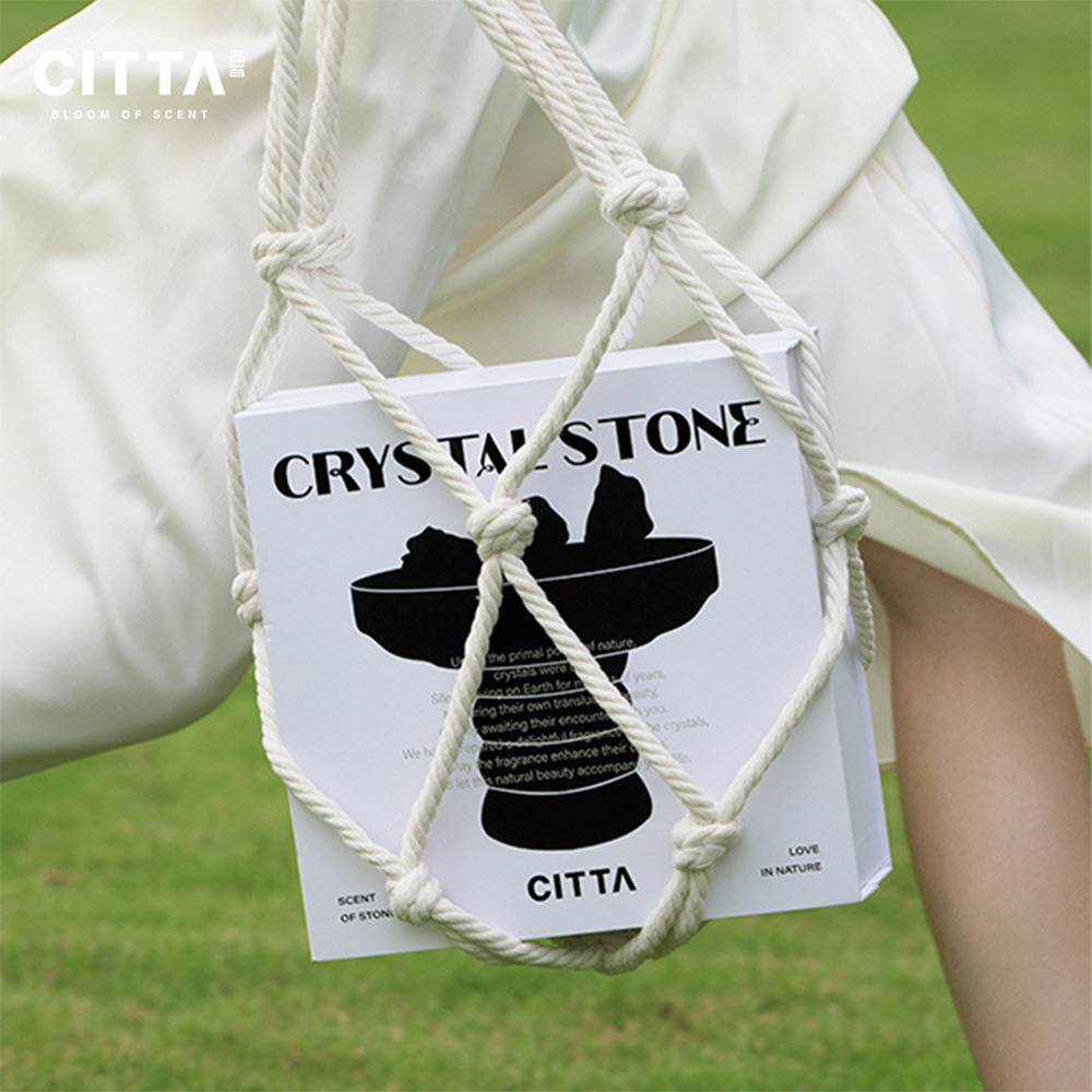 【禮盒網袋套組】CITTA進口擴香石 香氛精油 薰香 晶岩香薰石 聖誕禮物 聖誕節交換禮物 尾牙 贈品 生日禮物-細節圖5