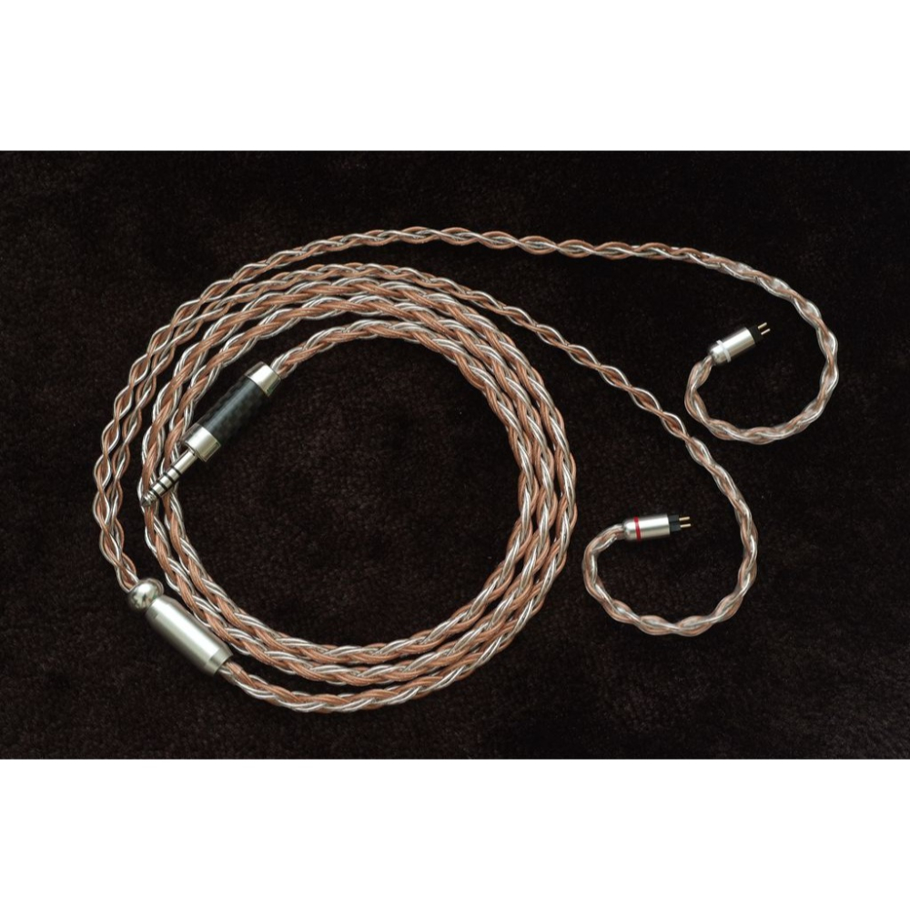 YT 線材 小鋪 金銀鈀+萬隆7N冷凍單晶銅混編-8 wire 升級線-細節圖2