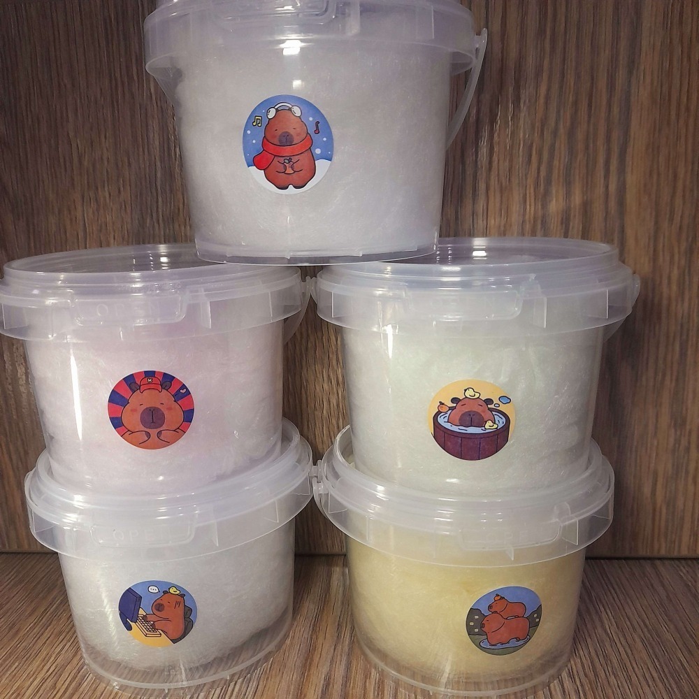 古早味棉花糖【卡皮巴拉款】生日慶生．園遊會．分享禮．派對．送客禮．畢業禮．婚禮小物．傳統棉花糖．感謝禮-細節圖3