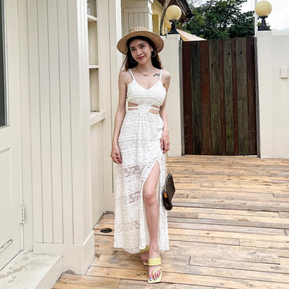 【DOE.FF】韓國方頭造型涼拖鞋 (現貨) 高跟鞋 拖鞋女 涼鞋女 露趾拖鞋 女鞋 鞋子女 夏天涼鞋-細節圖6