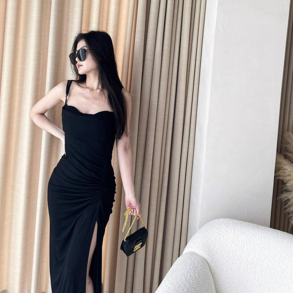 【DOE.FF】 菱格金鍊迷你小包 (現貨) 包包女 小廢包 小香包 方包 腋下包 肩背包 手拿包 托特包 鍊條包-細節圖8