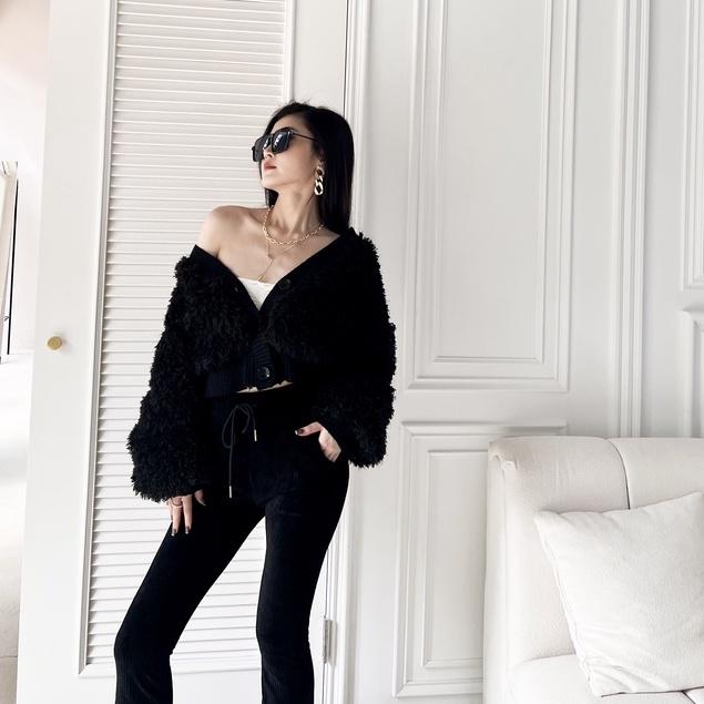 【DOE.FF】 QQ泰迪抽鬚單釦縮腰外套｜現貨｜ 厚外套 保暖外套 聖誕節 秋冬 防風 大衣-細節圖4