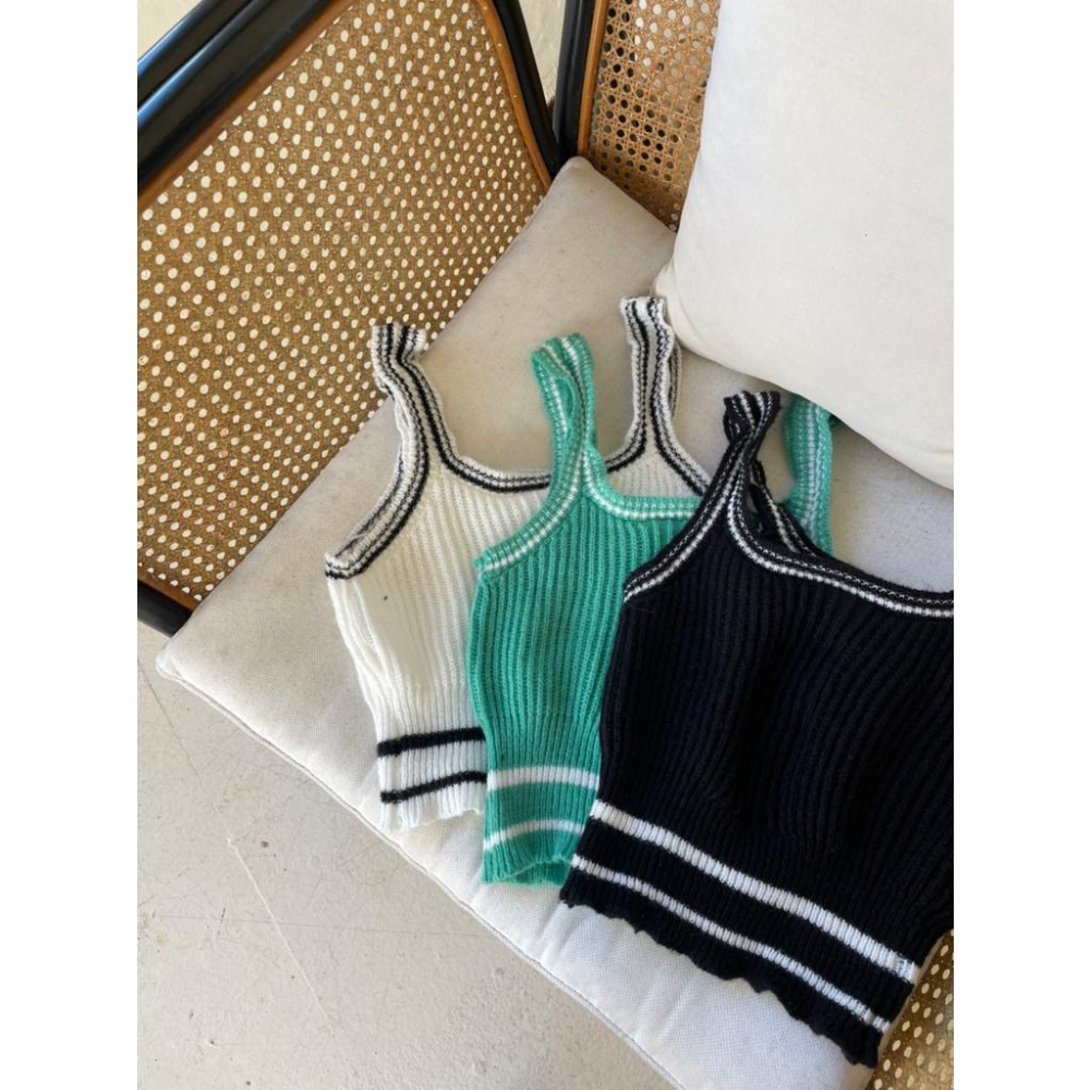 【DOE.FF】穿不好的外套滾邊兩件套｜現貨｜套裝女 秋冬 毛衣 女裝 快速出貨 背心女 針織外套 歐美 韓國 韓版-細節圖8