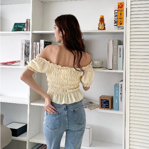 【DOE.FF】 韓國高腰五釦開岔喇叭褲 (現貨) 長褲女 顯瘦長褲 喇叭褲 高腰長褲 排扣長褲 貼身長褲 牛仔褲-細節圖9