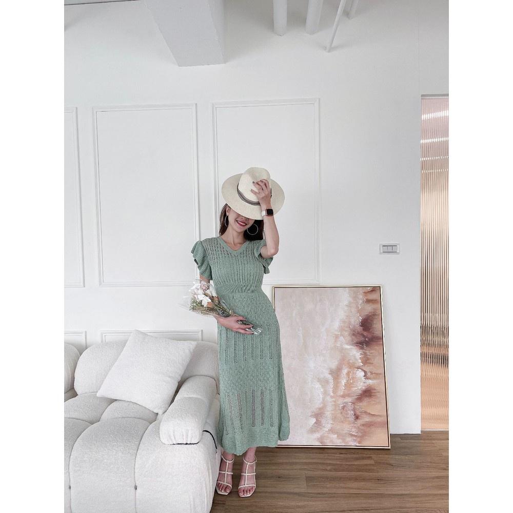 【DOE.FF】甜美渡假針織兩件套長洋｜現貨｜-細節圖5