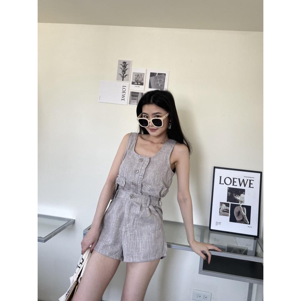 【DOE.FF】質感小香風溫柔短褲套裝｜現貨｜-細節圖5