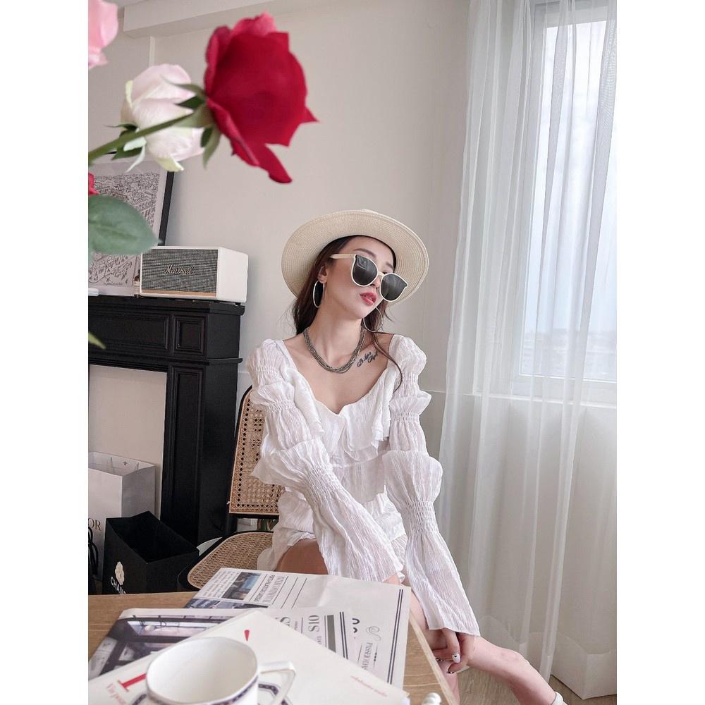 【DOE.FF】小隻馬必收，浪漫氣球泡泡袖套裝｜現貨｜-細節圖3