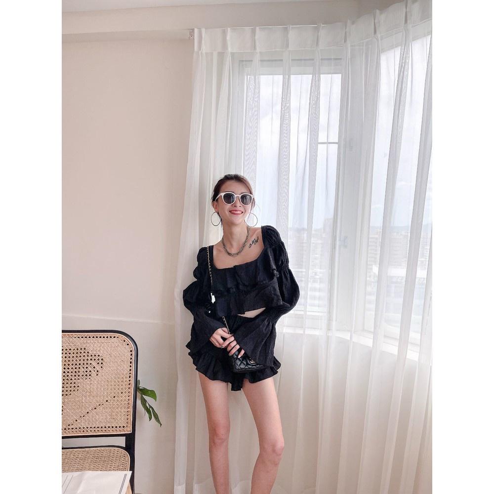 【DOE.FF】小隻馬必收，浪漫氣球泡泡袖套裝｜現貨｜-細節圖4