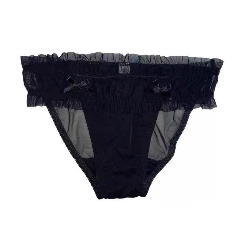 【DOE.FF】日系甜美網紗蕾絲內褲 (現貨) 情趣內褲 性感內褲 蕾絲內褲 純棉內褲 高腰內褲 內褲女 無痕內褲-細節圖3