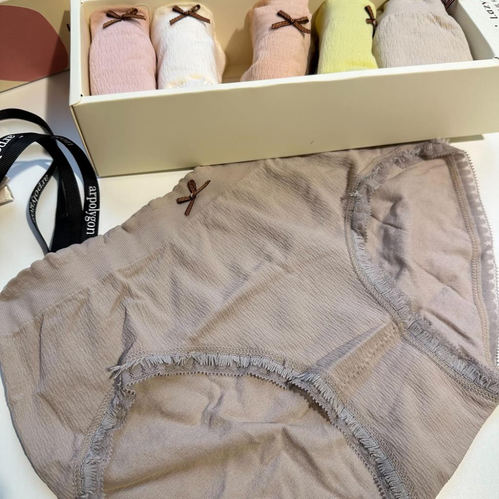 【DOE.FF】六件組純棉內褲 (現貨) 情趣內褲 性感內褲 蕾絲內褲 純棉內褲 高腰內褲 女裝 辣妹風 無痕內褲-細節圖4