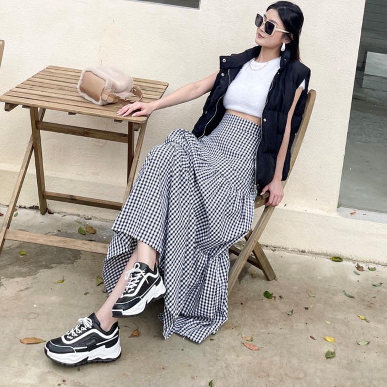 【DOE.FF】新品上市線條皮質增高老爹鞋｜現貨｜小香風 增高鞋 球鞋 小白鞋 老爹鞋 皮質球鞋 球鞋 運動鞋 厚底鞋-細節圖6