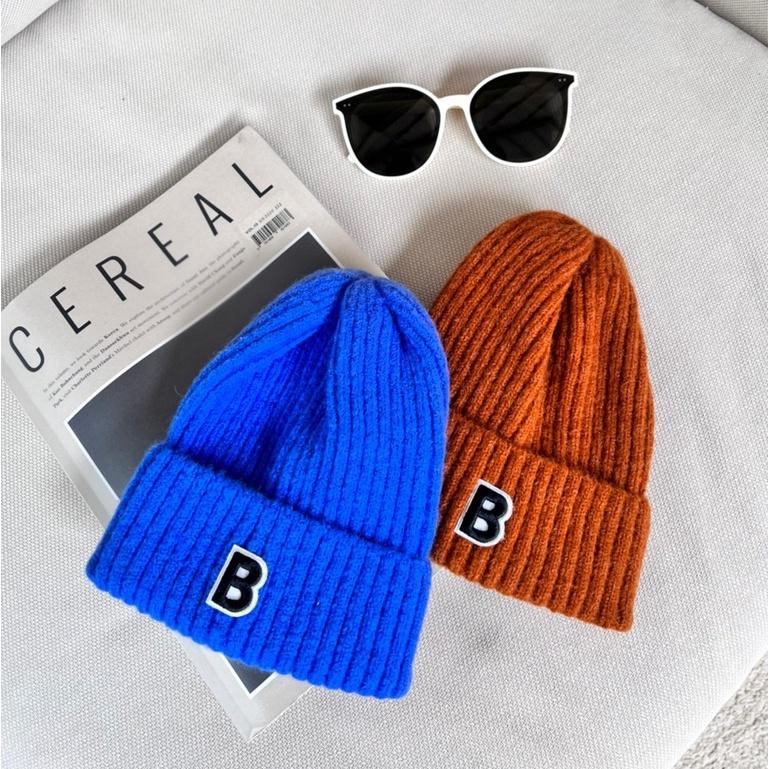 【DOE.FF】亮色貼布刺繡B毛線帽｜現貨｜ 毛帽 帽子女 帽子男 遮陽帽 老帽 棒球帽 帽子 鴨舌帽-細節圖2