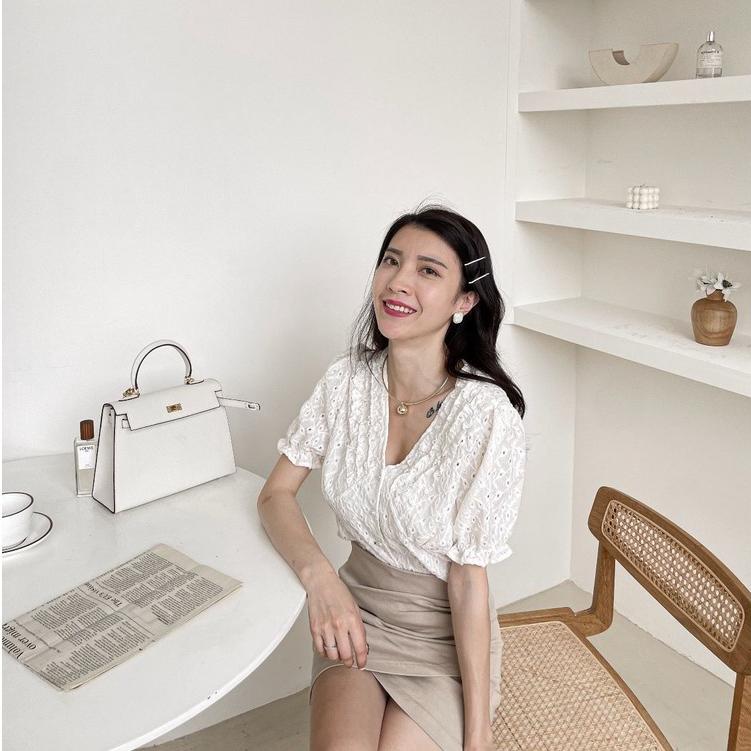 【DOE.FF】法式輕奢透鑽耳環 ｜現貨｜-細節圖2