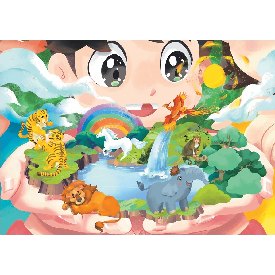 書適》袖珍動物園(1-5)：探索臺灣大冒險（隨書附贈探索臺灣」超級大海報） /玉山故事館（張毓珊） /晴好出版-細節圖7