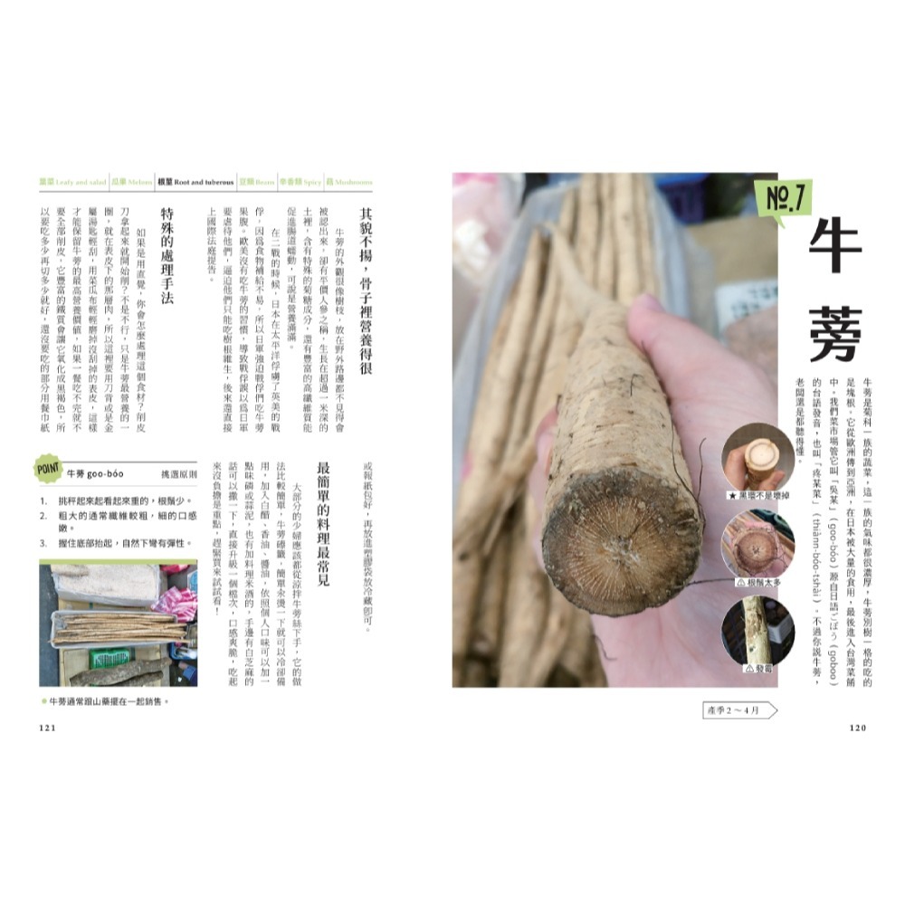 書適》菜市場的一年：100種少婦好吃驚的蔬菜採買攻略 /廖炯程 /晴好出版-細節圖2