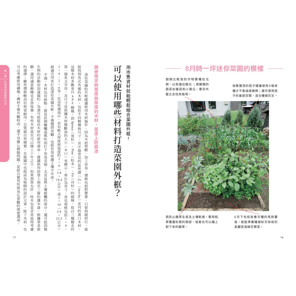 書適》新手不敗的一坪迷你菜園：零經驗也能四季收成的家庭菜園入門指南 /和田義彌 /晴好出版-細節圖4