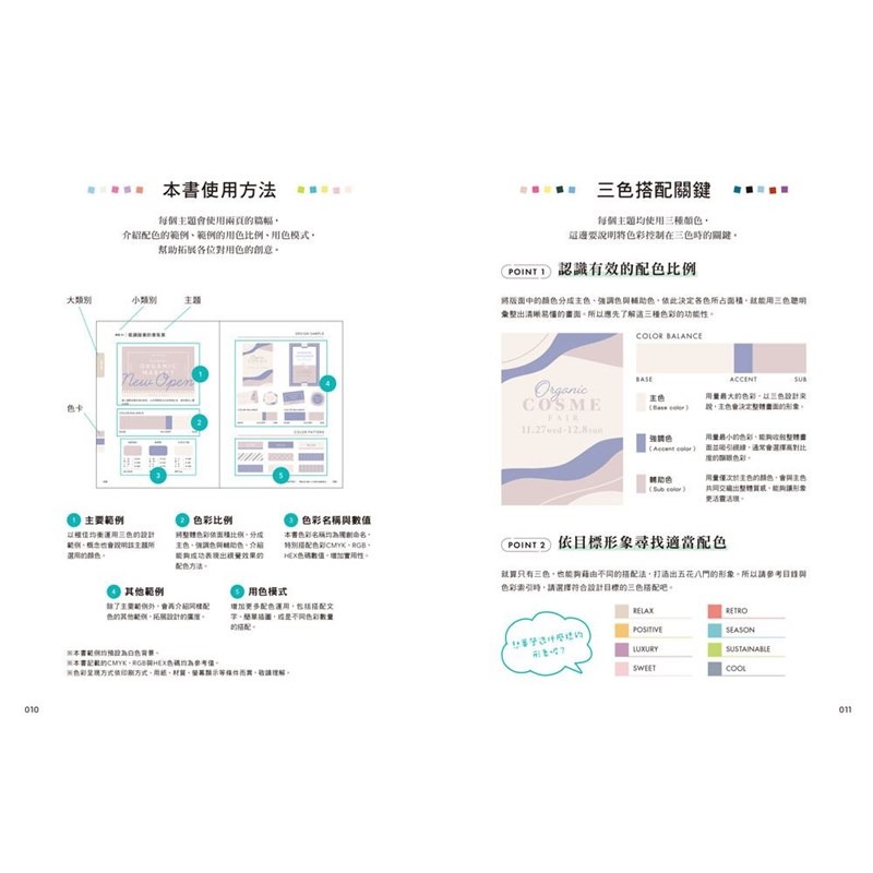 書適》超完美3色配色套組：零基礎配色學1+2 /ingectar-e /三采-細節圖5