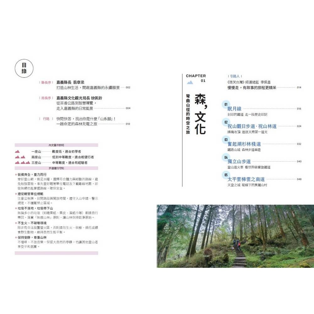 書適》步入嘉境：15條嘉義縣步道，與山一起呼吸 /天下雜誌-細節圖2