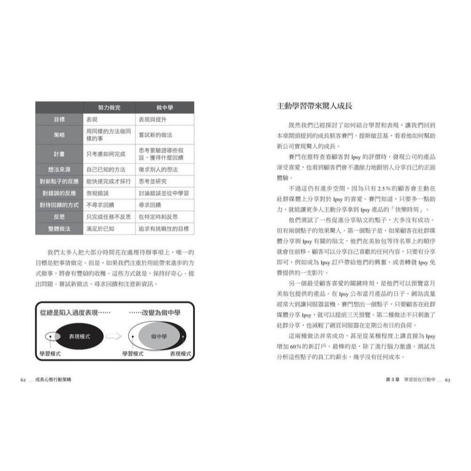 書適》成長心態行動策略：在工作中真正學會如何成長，從A到A+持續升級的最有效努力法 /天下雜誌-細節圖2