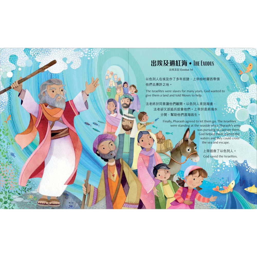 書適》彩繪小聖經(中英對照)(2版精裝) /夏洛蒂．索普 /宗教教育中心-細節圖4