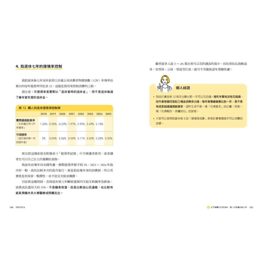 書適》有錢到老後：讓錢活得比你久，嫺人用三桶金計畫打造不怕老、不怕窮的退休理財指南 /嫺人 /天下文化-細節圖3