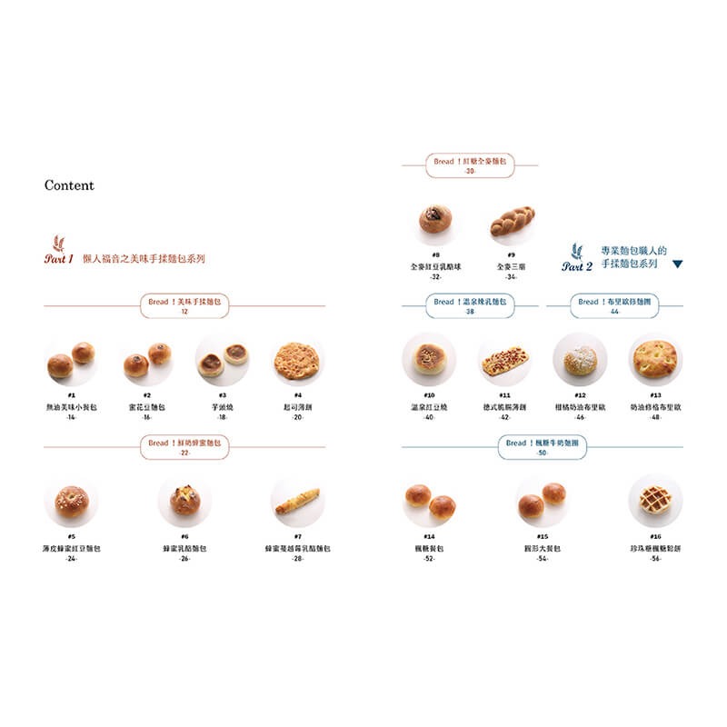 書適》零基礎手揉麵包:跟著呂昇達老師，第一次做手揉麵包就成功 /優品-細節圖2