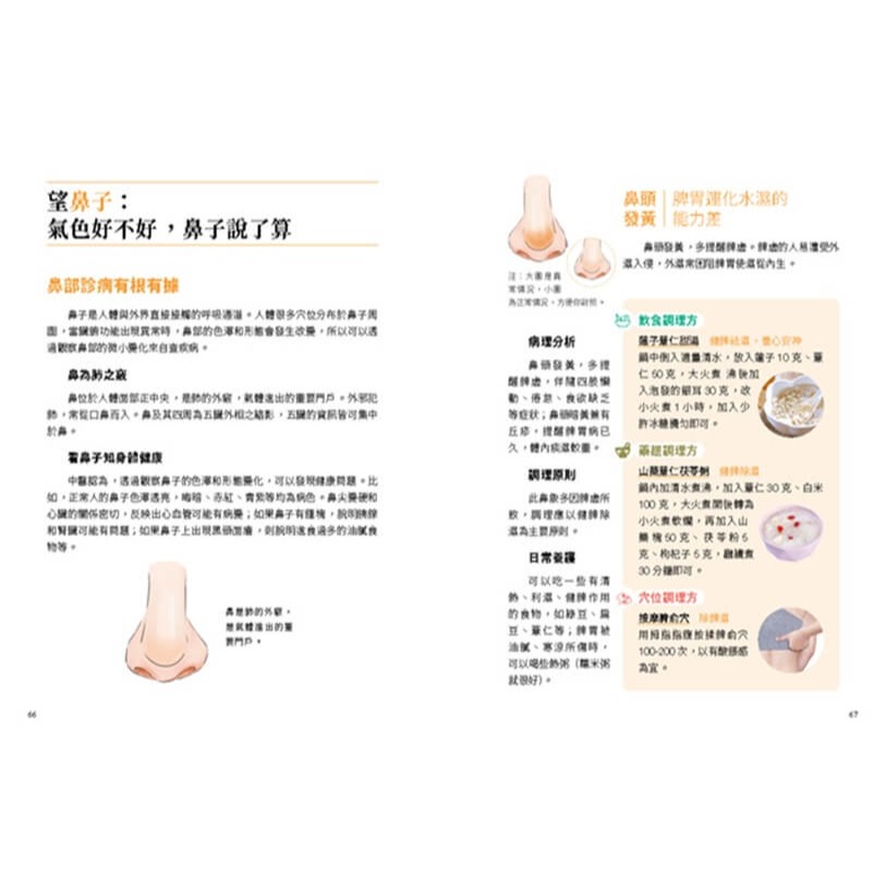 書適》中醫望診養生大全：從面色、舌象到手診，一次學會食療╳穴位╳體質調養，照顧全家人的健康法 /楊力 /蔚藍文化-細節圖6